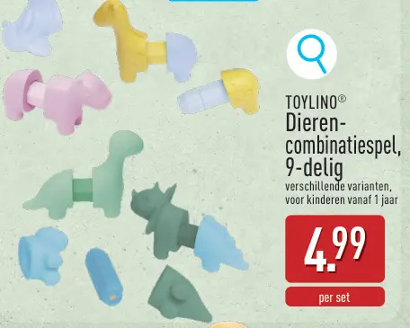 Promotie: Dieren-combinatiespel