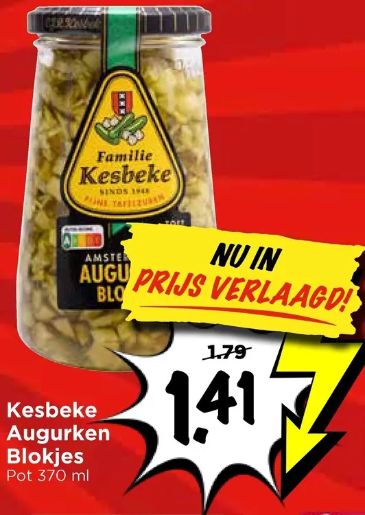 Aanbieding: Augurken Blokjes