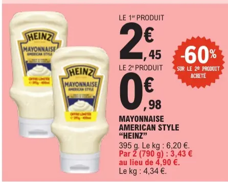 Promotie: Mayonnaise american style