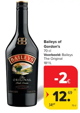 Aanbieding: Baileys of Gordon's