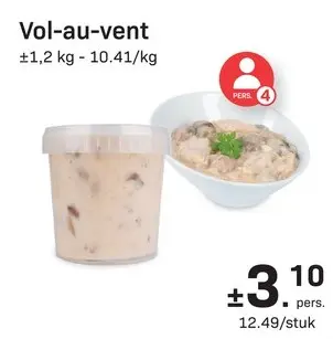 Promotie: Vol-au-vent