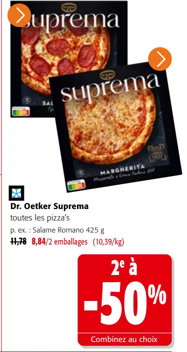 Offre: Pizza's