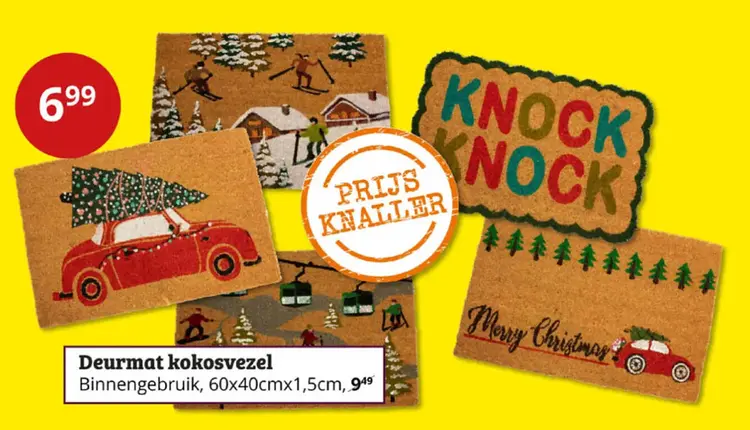 Aanbieding: Deurmat kokosvezel