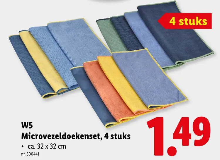 Promotie: Microvezeldoekenset