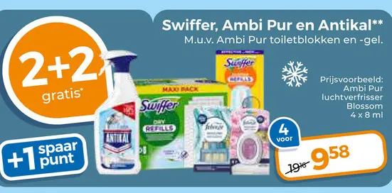 Aanbieding: Swiffer, Ambi Pur en Antikal