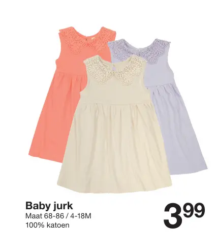 Promotie: Baby jurk