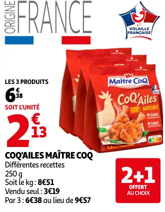 Promotie: Coq'ailes