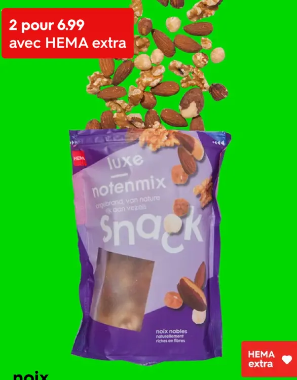 Offre: Luxe Notenmix Snack