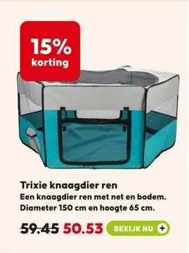 Aanbieding: Trixie knaagdier ren