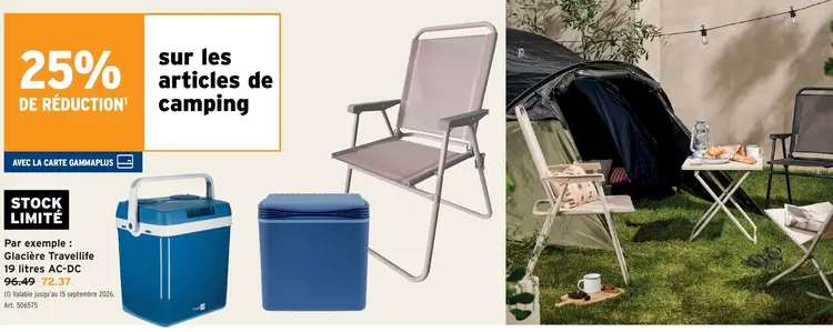Offre: Glacière Travellife