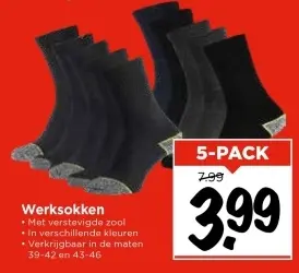 Aanbieding: Werksokken