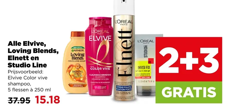 Aanbieding: Alle Elvive, Loving Blends, Elnett en Studio Line