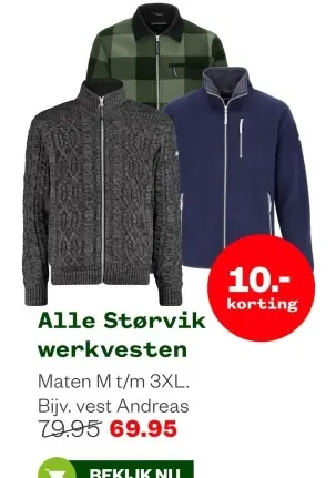 Aanbieding: Størvik werkvesten