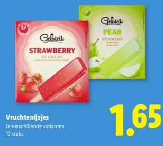 Aanbieding: Vruchtenijsjes
