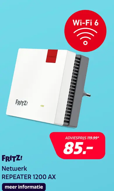Aanbieding: FRITZ! REPEATER 1200 AX