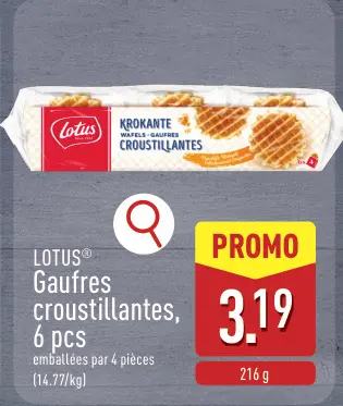 Offre: Gaufres croustillantes