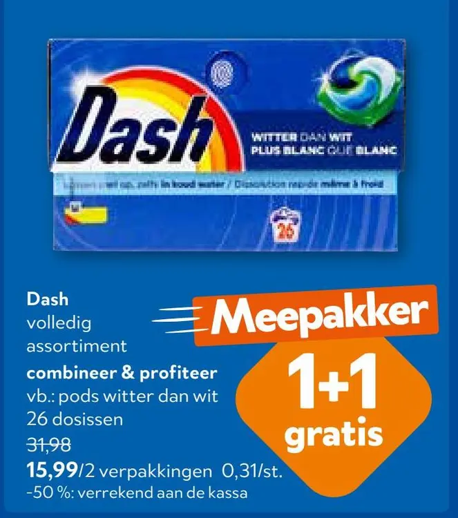 Promotie: Dash