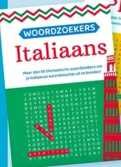 Aanbieding: WOORDZOEKERS Italiaans