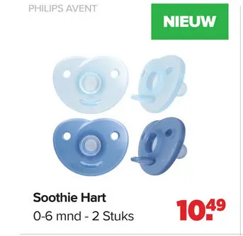 Promotie: Soothie Hart