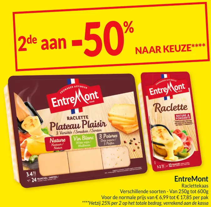 Aanbieding: Raclettekaas