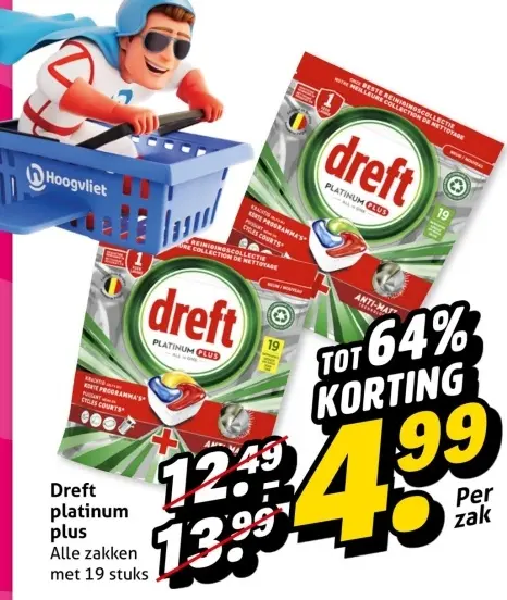 Aanbieding: Dreft platinum plus