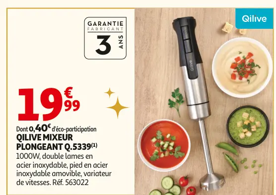 Offre: Mixeur plongeant q.5339