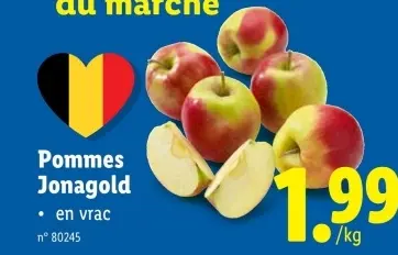Offre: Pommes Jonagold