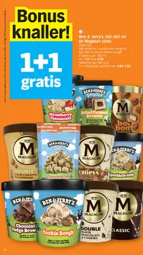 Aanbieding: Ben & Jerry's en Magnum pints