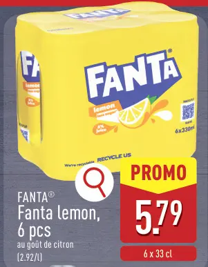 Offre: Fanta lemon