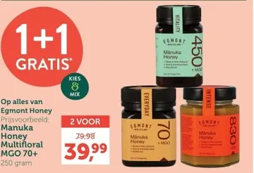 Aanbieding: Manuka Honey Multifloral MGO 70+