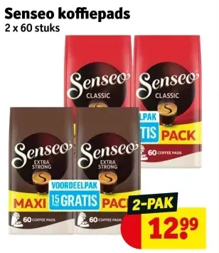 Aanbieding: koffiepads