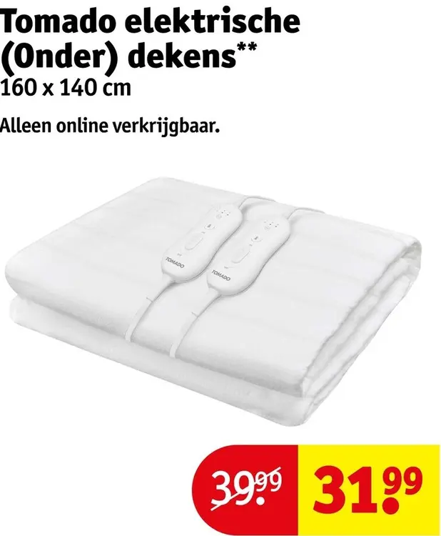 Aanbieding: Elektrische (Onder) dekens
