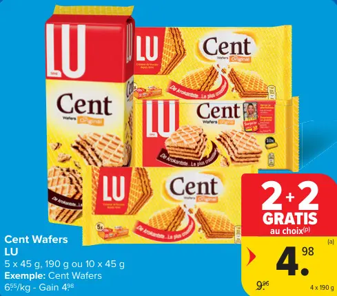 Offre: Cent Wafers