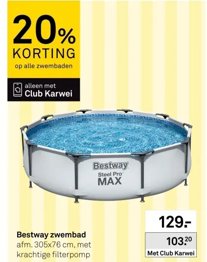 Aanbieding: zwembad