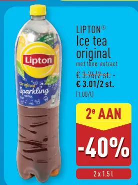 Promotie: Ice tea original