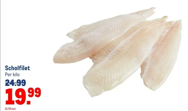 Aanbieding: Scholfilet
