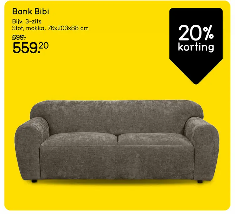 Aanbieding: Bank Bibi