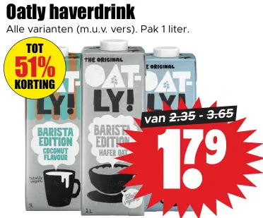 Aanbieding: Haverdrink