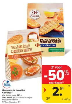 Aanbieding: Geroosterde broodjes