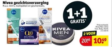 Aanbieding: Nivea gezichtsverzorging