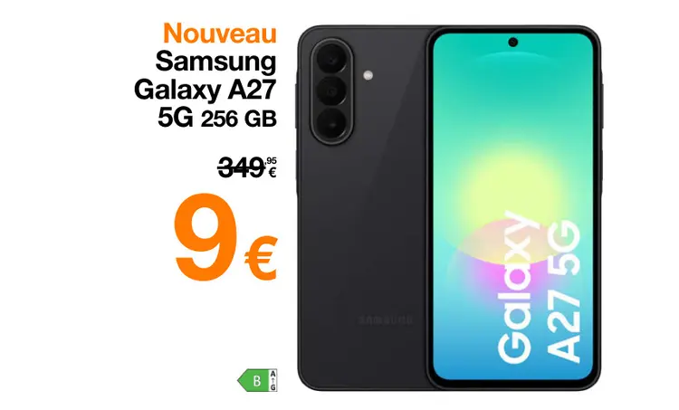 Offre: Samsung Galaxy A27