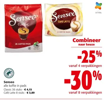 Aanbieding: Senseo alle koffie in pads