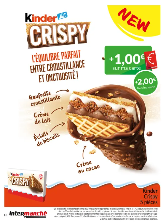 Offre: Kinder Crispy