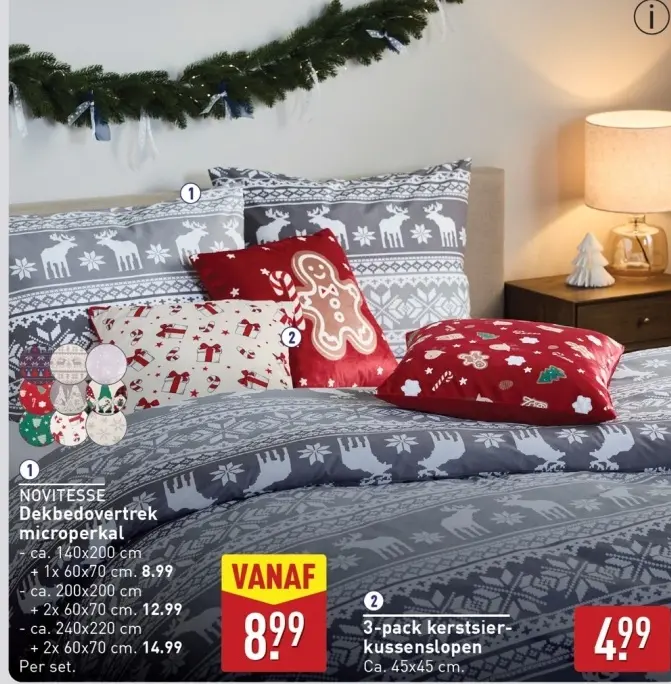 Aanbieding: Dekbedovertrek microperkal