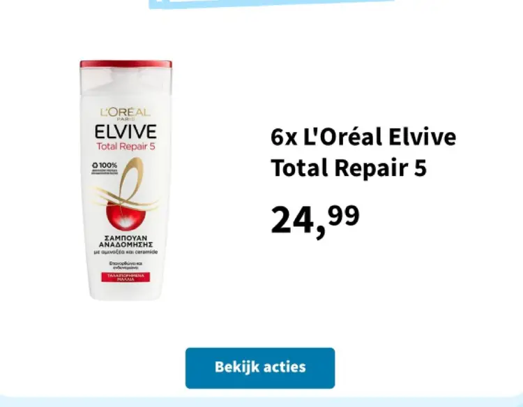 Aanbieding: Elvive Total Repair 5