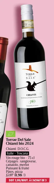 Offre: Torrae Del Sale Chianti bio 2024