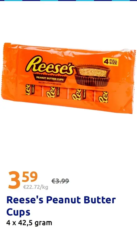 Promotie: Reese's Peanut Butter Cups