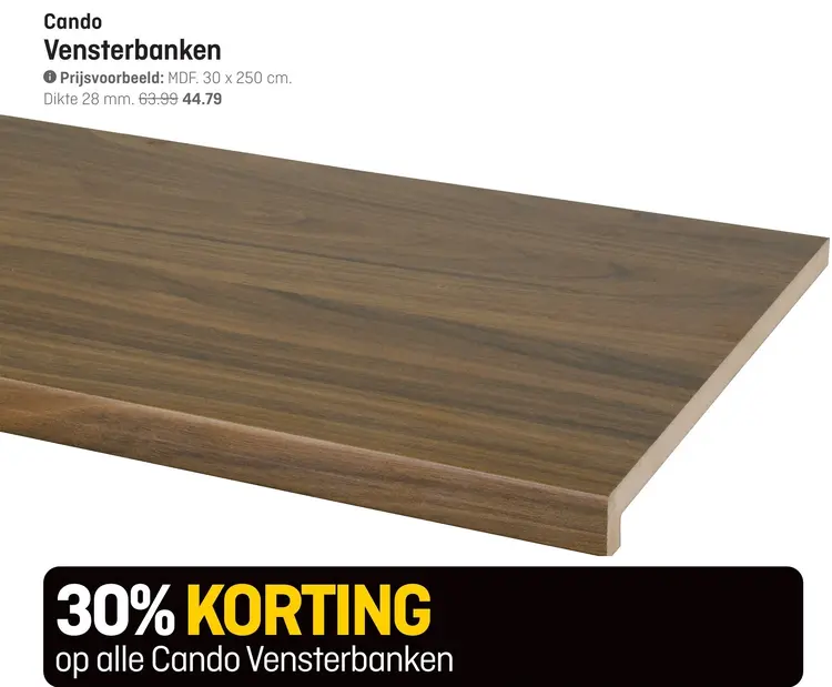 Aanbieding: Vensterbanken