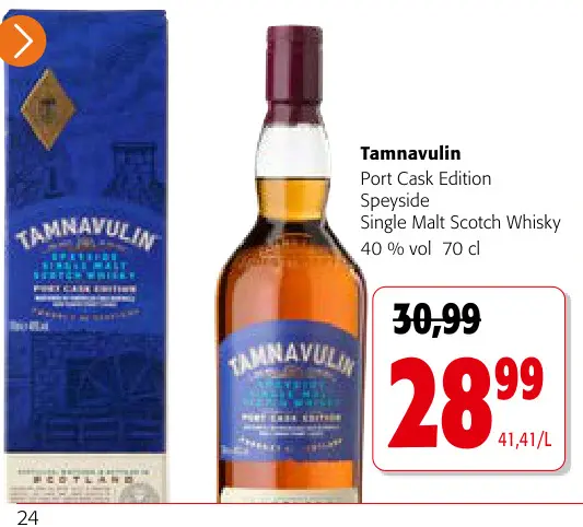 Promotie: Tamnavulin Port Cask Edition