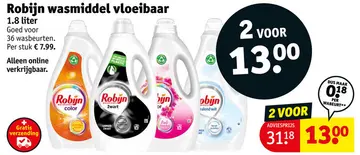 Aanbieding: Wasmiddel vloeibaar